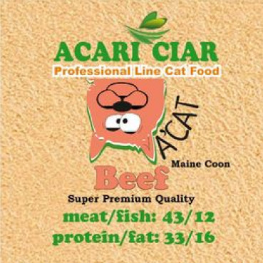ACARI CIAR MAINE COON BEEF HOLISTIC